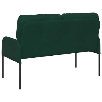 Sofas mit Kissen 110cm Dunkelgrün Sperrholz
