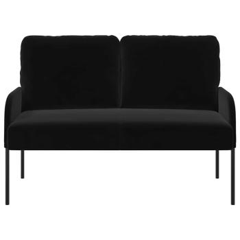 Sofas mit Kissen 110cm Schwarz Sperrholz
