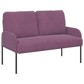 Sofas mit Kissen 110cm Lila Sperrholz