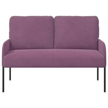 Sofas mit Kissen 110cm Lila Sperrholz