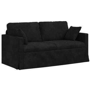 Sofa Schwarz Gesamtabmessungen: 158 x 78 x 80 cm (B x T x H)