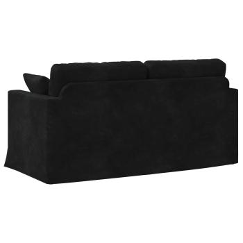 Sofa Schwarz Gesamtabmessungen: 158 x 78 x 80 cm (B x T x H)