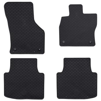 ARDEBO.de - Autofußmatte 4 pcs Schwarz ?koda SUPERB III / iV TPE