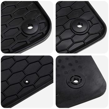 Autofußmatte 4 pcs Schwarz ?koda SUPERB III / iV TPE