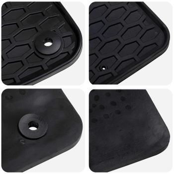 Autofußmatte 3 pcs Schwarz VW T5 , T6 , für MULTIVAN TPE