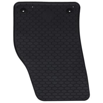 Autofußmatte 4 pcs Schwarz geeignet für AUDI Q2 Gummi