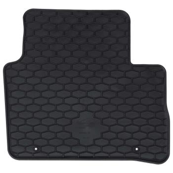 Autofußmatte 4 pcs Schwarz geeignet für Nissan QASHQAI TPE