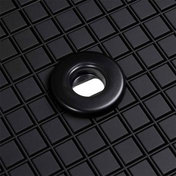 Autofußmatte 4 pcs Schwarz geeignet für VW POLO 10 / 01-09 NS
