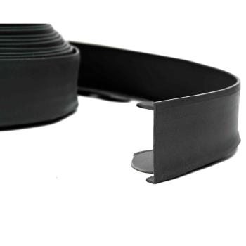 Rasenkanten Schwarz 5000 x 4 x 5 cm Kunststoff