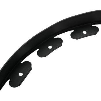 Rasenkanten Schwarz 5000 x 4 x 5 cm Kunststoff