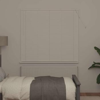 ARDEBO.de - Venetianer Jalousie Verstellbar Weiß 150 x 160 cm PVC