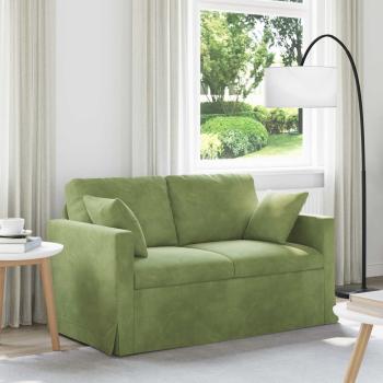 ARDEBO.de - Sofa Hellgrün Gesamtabmessungen: 138 x 78 x 80 cm (B x T x H)
