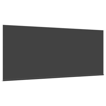 Einziehbare Markise Gestreift Anthrazit 300 x 200 cm Stoff