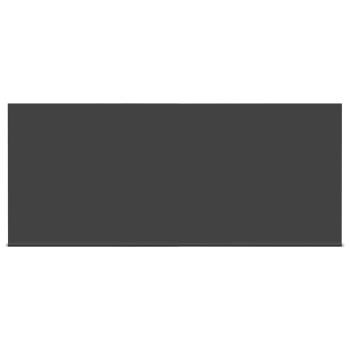 Einziehbare Markise Gestreift Anthrazit 300 x 200 cm Stoff