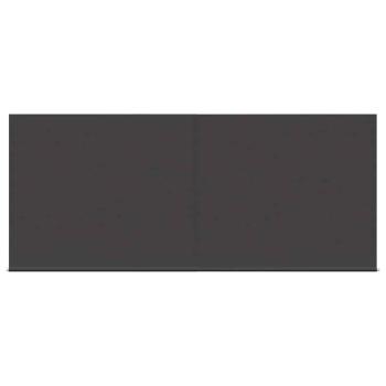 Einziehbare Markise Gestreift Anthrazit 300 x 200 cm Stoff