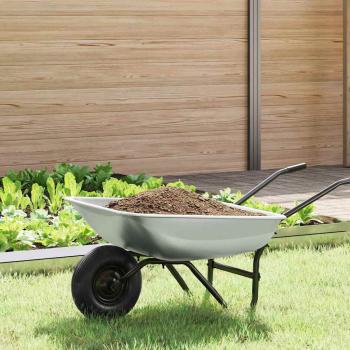 ARDEBO.de - Ersatzschaufel für Schubkarre Silber 80 x 60 x 25 cm Stahl