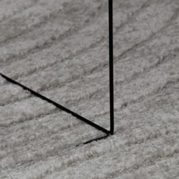 Bereichsteppiche Quadratisch HUARTE Grau 240 x 240 cm Polyester