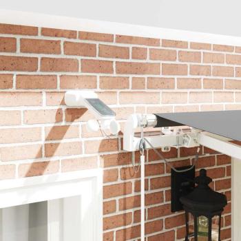 Markisenrahmen Weiß 3 x 2,5 m Aluminium