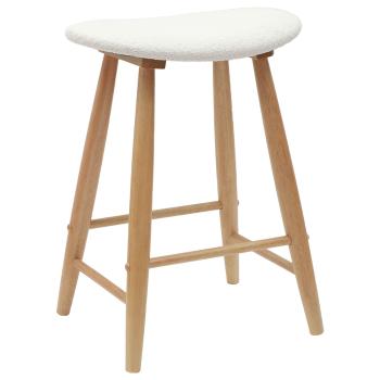 Esszimmerstühle 2 pcs Natur 46 x 37 x 63 cm Massives Gummiholz