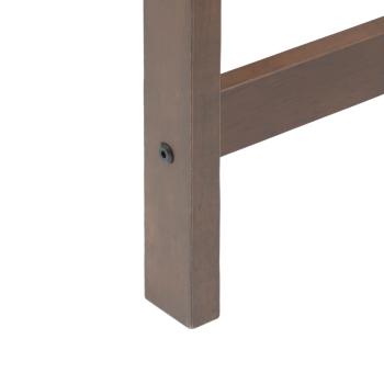 Esszimmerstühle 2 pcs Hellbraun 40 x 47,5 x 99,5 cm