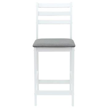 Esszimmerstühle 2 pcs Weiß 40 x 47,5 x 99,5 cm