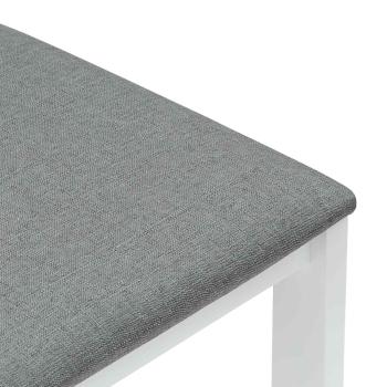 Esszimmerstühle 2 pcs Weiß 40 x 47,5 x 99,5 cm