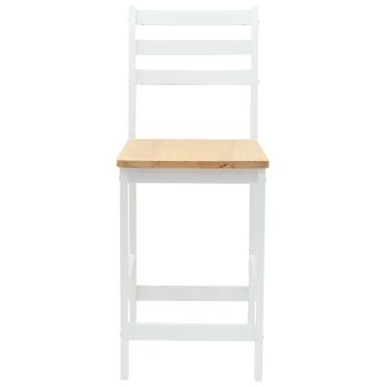 Esszimmerstühle 2 pcs Weiß 40 x 47,5 x 99,5 cm