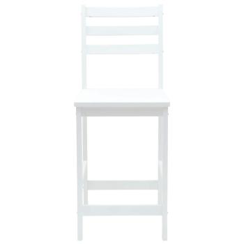 Esszimmerstühle 2 pcs Weiß 40 x 47,5 x 99,5 cm