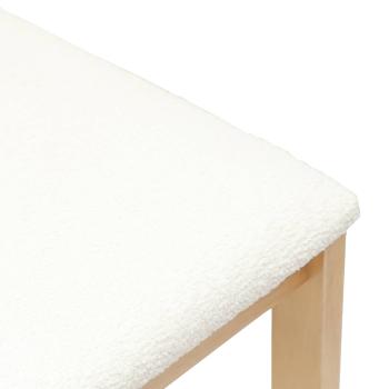 Esszimmerstühle 2 pcs Natur 40 x 47,5 x 99,5 cm