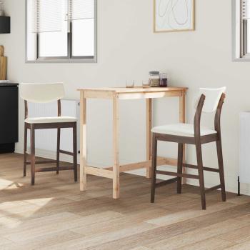 Esszimmerstühle 2 pcs Hellbraun 48 x 49 x 95 cm