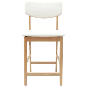 Esszimmerstühle 2 pcs Natur 48 x 49 x 95 cm Massives Gummiholz