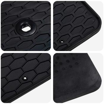 Autofußmatte 4 pcs Schwarz geeignet für Suzuki S-CROSS TPE