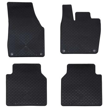 ARDEBO.de - Autofußmatte 4 pcs Schwarz geeignet für VW ID.7 TPE