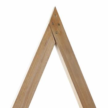 Hochzeitsbogen Hellbraun 202 x 95 x 254 cm Massivholz Kiefer