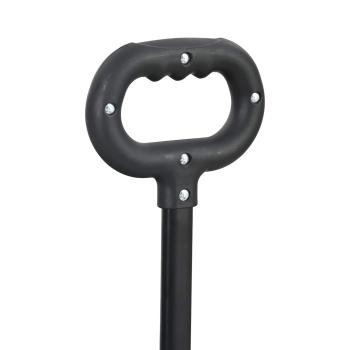 Klapp-Handwagen Schwarz 105 x 56,5 x 116 cm Oxford-Stoff