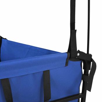 Klapp-Handwagen Schwarz 105 x 56,5 x 116 cm Oxford-Stoff