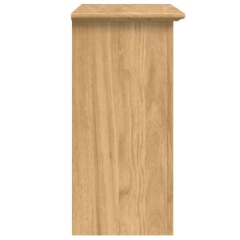 Badezimmer-Wandschrank mit Tür BODO Honigbraun 44 x 30 x 60 cm