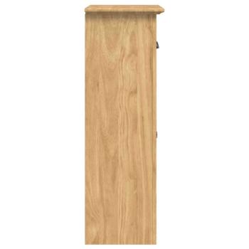 Badezimmerschrank BODO Honigbraun 44 x 30 x 90 cm Holzwerkstoff
