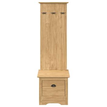 Flurschrank BODO Honigbraun 50 x 40 x 156,7 cm Holzwerkstoff