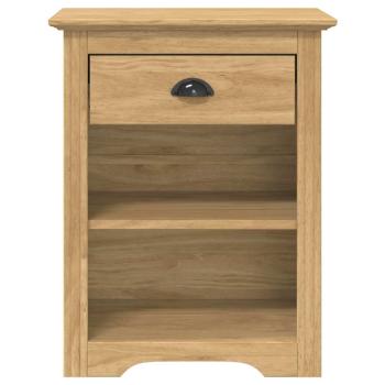 Nachttisch BODO Honigbraun 53 x 38,5 x 67 cm Holzwerkstoff