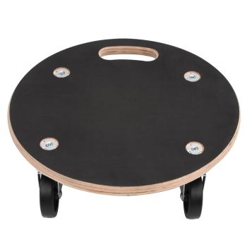 Transportwagen 6 pcs Grau Sperrholz