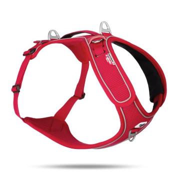 ARDEBO.de Curli Belka Geschirr Adjustable Neck Red XL