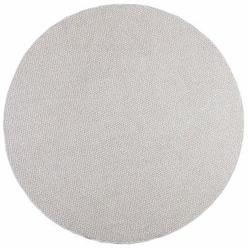 Bereichsteppiche Rund HUARTE Creme und Grau Ø 200 CM Polyester