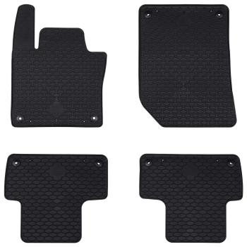 ARDEBO.de - Autofußmatte 4 pcs Schwarz geeignet für Volvo XC60 TPE