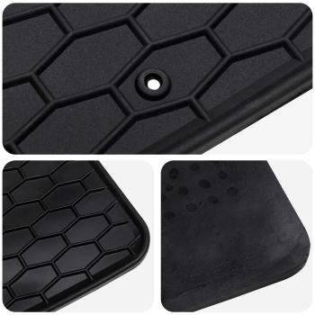 Autofußmatte 4 pcs Schwarz geeignet für Suzuki VITARA TPE