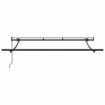 Einziehbare Markise Anthrazit 300 x 200 cm Stoff