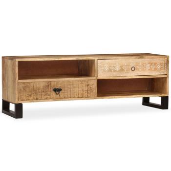 TV-Schrank Massivholz Mango 120x30x40 cm