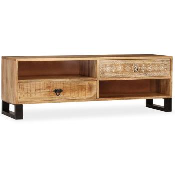 TV-Schrank Massivholz Mango 120x30x40 cm