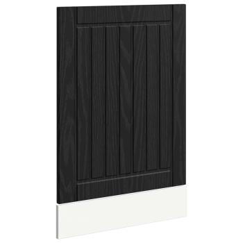 Küchenschrank Schwarz Eichen-Optik 45 x 1,5 x 67 cm