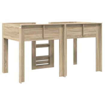 Etagenbett für Kinder Sonoma-Eiche 100 x 200 cm Holzwerkstoff
